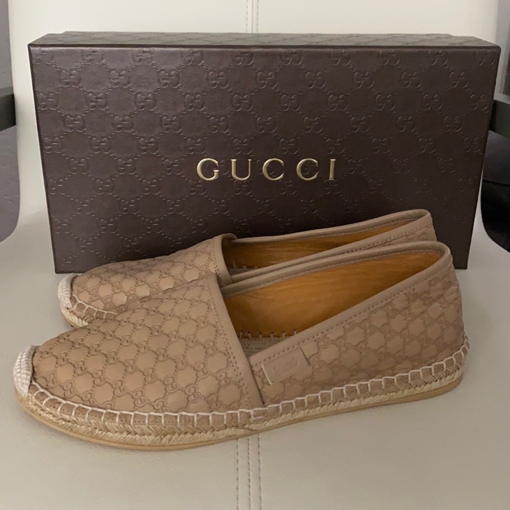 Gucci Nude Espadrilles